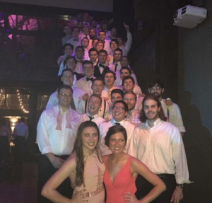 Numerous Brothers Attend Phi Mu Formal (Belmont 20151204)