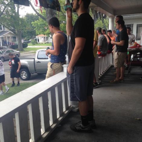 College Football cookout (Bowling Green State 20150915)