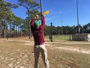 Frisbee in the Park (North Carolina Wilmington 20170425)