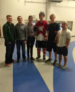 ATO Represented in Local Hockey League (North Dakota State 20151109)