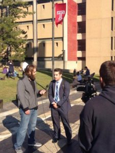 Nick Diamico: Born to be on Camera (Temple 20160509)