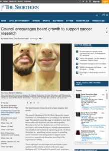 Brothers Featured in University Paper (Texas Arlington 20151105)