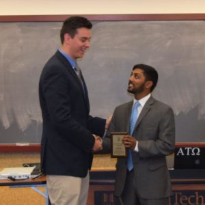 Virginia Tech – Theta Delta Chapter – Presidential Tau Awards (Virginia 20171223)