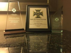 The Theta Delta Chapter Receives True Merit Honorable Mention and More Awards! (Virginia Tech 20160918)