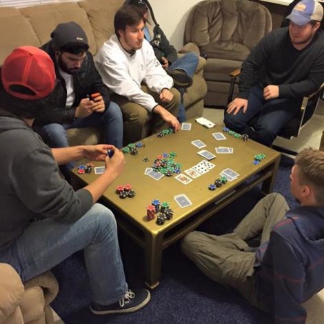 Eta Psi Holds Annual Poker and Cigar Night (West Florida 20160128)