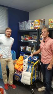 Eta Psi Donated Food and Toiletries to Campus Food Pantry (West Florida 20160331)
