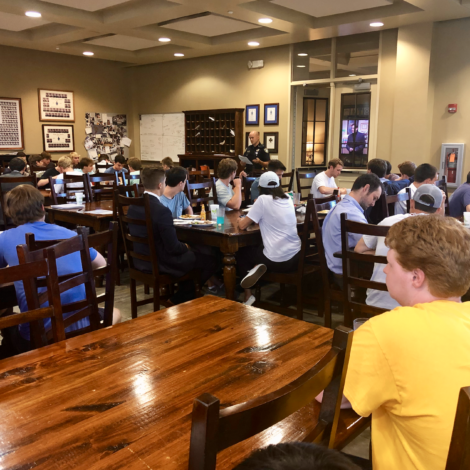 UAPD Speaks to Beta Delta Chapter