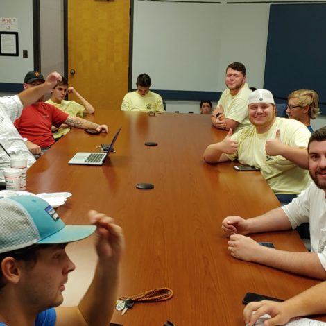 Ec Meeting with the new guys