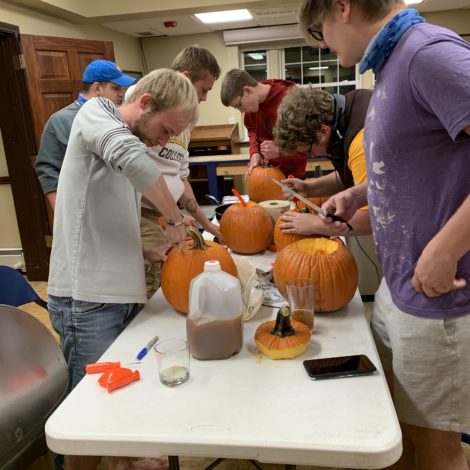 Pumpkin Carving Brotherhood Night