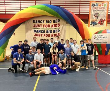 Zeta Omega Participates in Dance Big Red