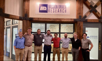 Theta Pi interns at Mission Driven Research