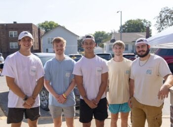Brothers Help with Move-In Day