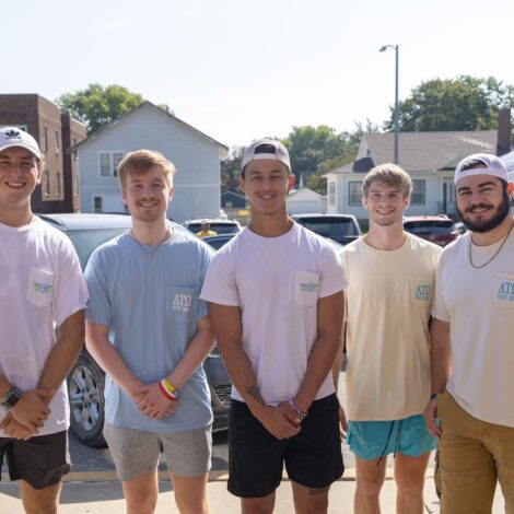 Brothers Help with Move-In Day