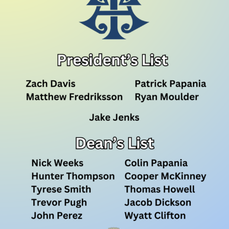 Eta Psi Makes President’s & Dean’s List For Summer 2023