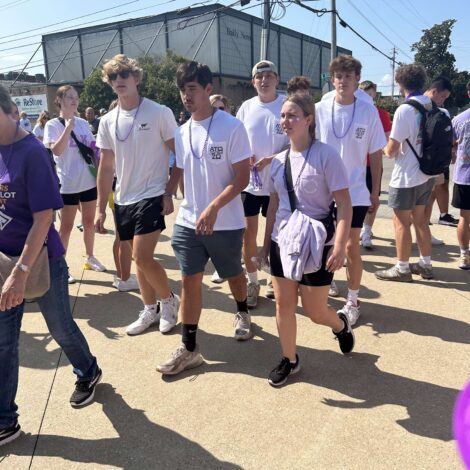 ATO Participates in Sigma Kappa's Walk to End Alz