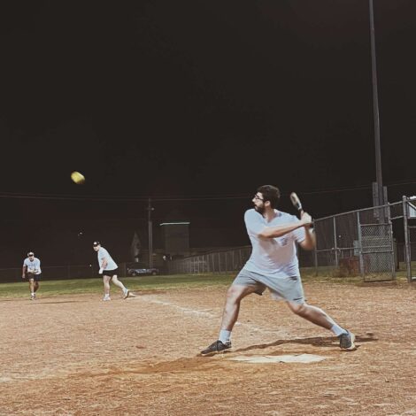 ATO Vs. SAE in Intramural Softball
