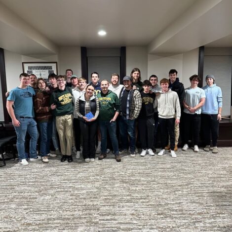 Brothers of the Epsilon Delta Chapter Lavalier Brother Jacob Knox's Long Time Girlfriend