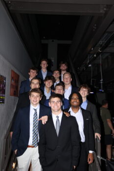 Congratulating The new Kappa Xi chapter executive board
