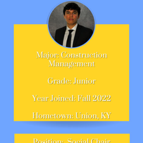 New Social Chair