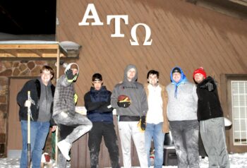 Beta Tau Chapter Holds Brotherhood Football Game