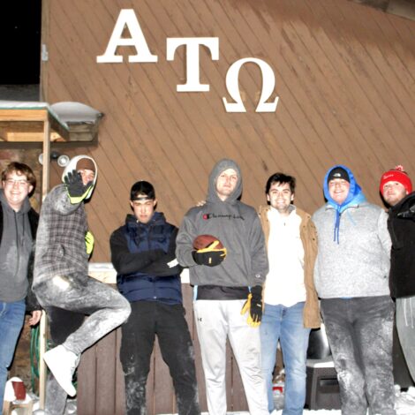 Beta Tau Chapter Holds Brotherhood Football Game