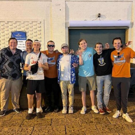 Alumni & Undergrad Members at the Fair