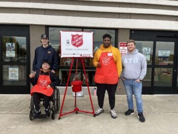 Season's Givings with the Salvation Army