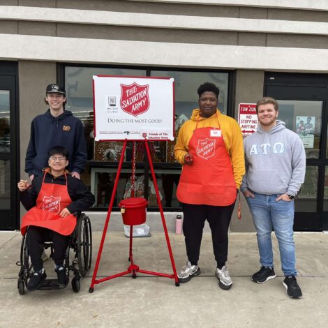 Season's Givings with the Salvation Army