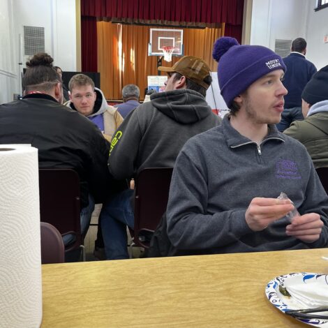 Enjoying Lunch