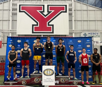 Alpha Pi Brother Places in Men’s 60-meter dash