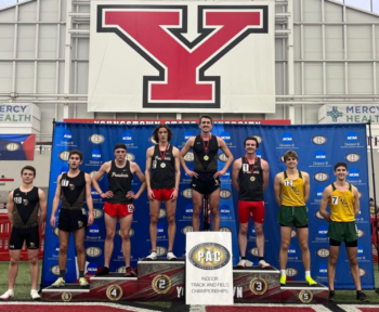 Alpha Pi Brother has Podium Finish for Mile Run