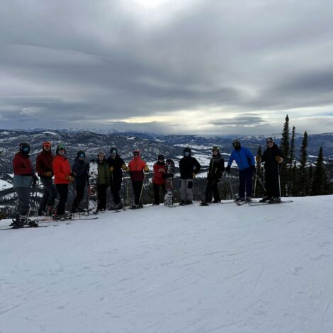 Brothers of The Epsilon Delta Chapter Enjoy Presidents Day Weekend at Bridger Bowl Montana!