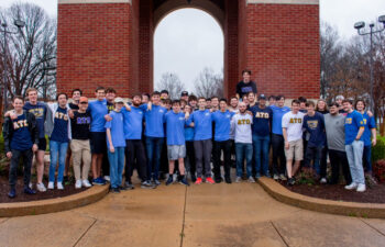 Beta Tau Welcomes New Members for Spring Bid Day