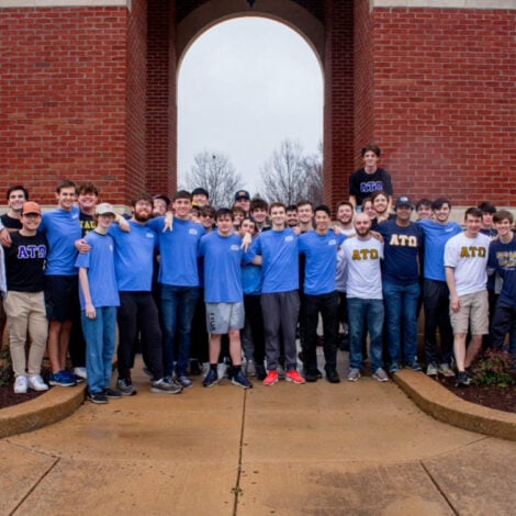 Beta Tau Welcomes New Members for Spring Bid Day