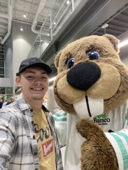 Hanging with Buck!