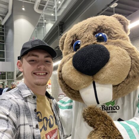 Hanging with Buck!