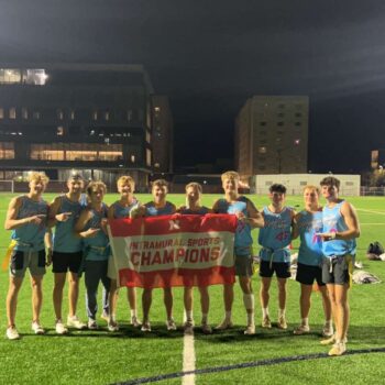 Gamma Theta Wins Intramural Football Title