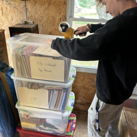 Brothers Help Local Woman Move