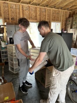 Brothers Help Local Woman Move
