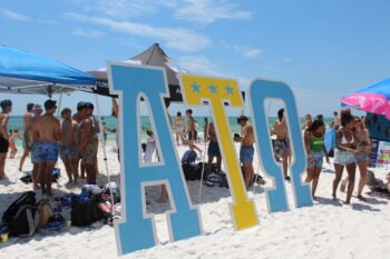 BROTHERS OF ETA PSI GO TO UWF BEACH BASH!