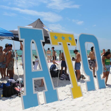 BROTHERS OF ETA PSI GO TO UWF BEACH BASH!