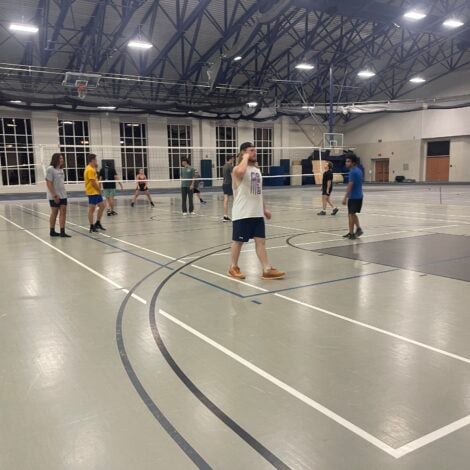 Spur of the moment volleyball