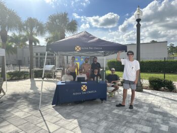 Pre-Rush Philanthropy Tabling