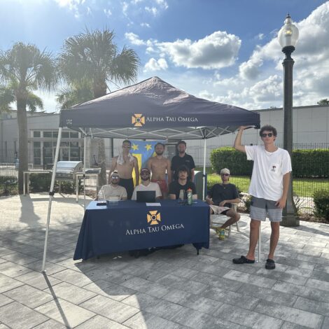 Pre-Rush Philanthropy Tabling