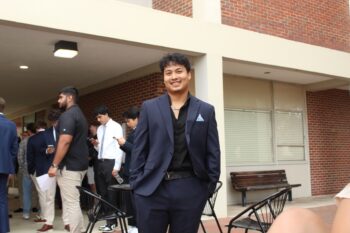 New pledge brother Ruch