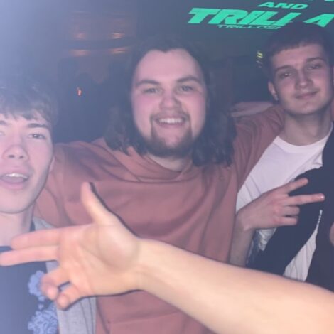 New pledge brother Rhys