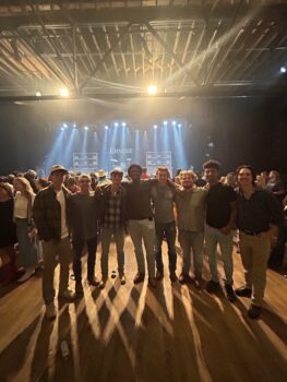 Ato brothers attend concert with alumni performing