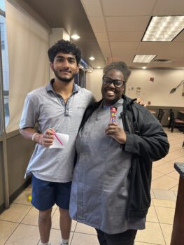 Letter to cafeteria worker