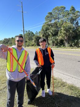 KAPPA ETA ROAD CLEANUP!