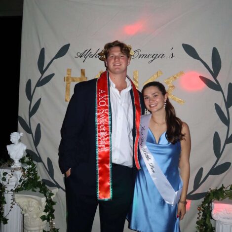CONGRATULATIONS BROTHER CAPRARO FOR BECOMING AND AXO SWEETHEART!